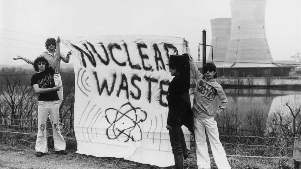 The Three Mile Island meltdown affected the reputation of nuclear energy in the US for decades (Credit: Keystone/ Hulton Archive/ Getty Images)