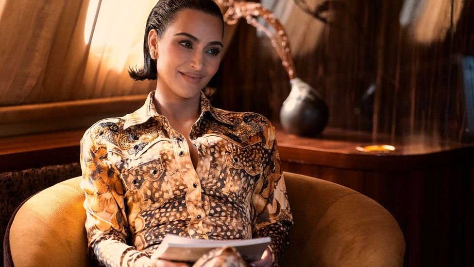 Still of Kim Kardashian in All's Fair (Image Credit: Hulu)