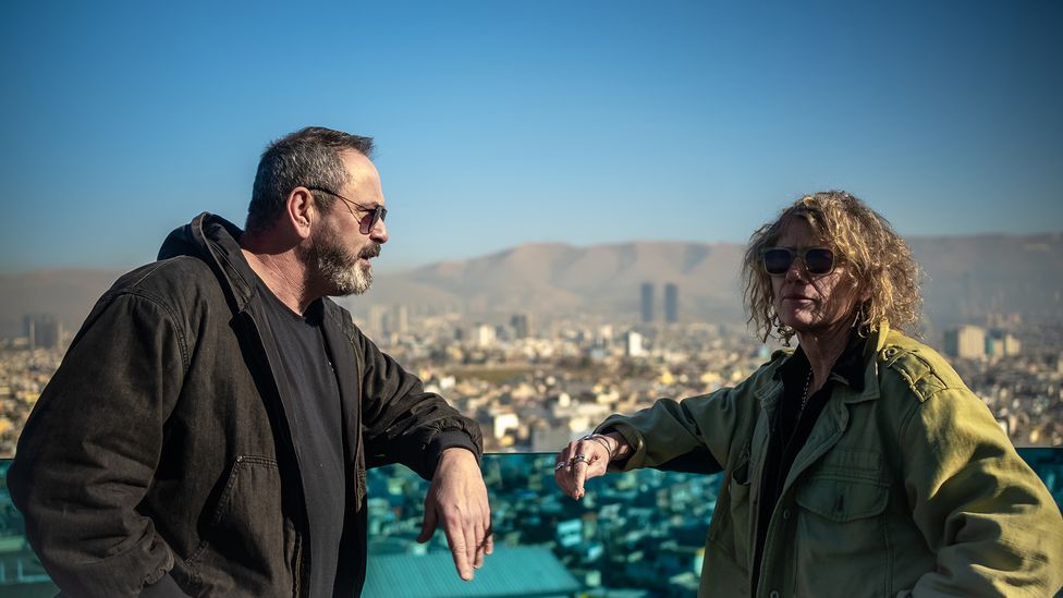 Aid worker Rob Lawrie and journalist Sue Mitchell have collaborated on their second audio series about people smuggling (Credit: Pishdaad Modaressi)