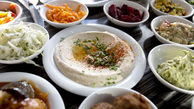 Who invented hummus?