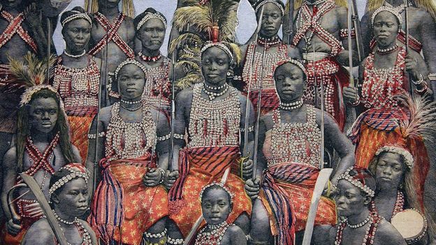 The legend of Benin's fearless female warriors - BBC Travel