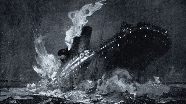 Inside Titanic Shipwreck