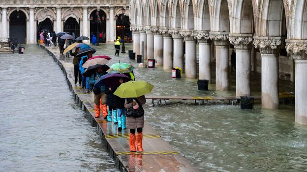 Il piano italiano per salvare Venezia dall’affondamento