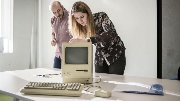 The Apple Macintosh was first released 40 years ago: and these people are still using old computers