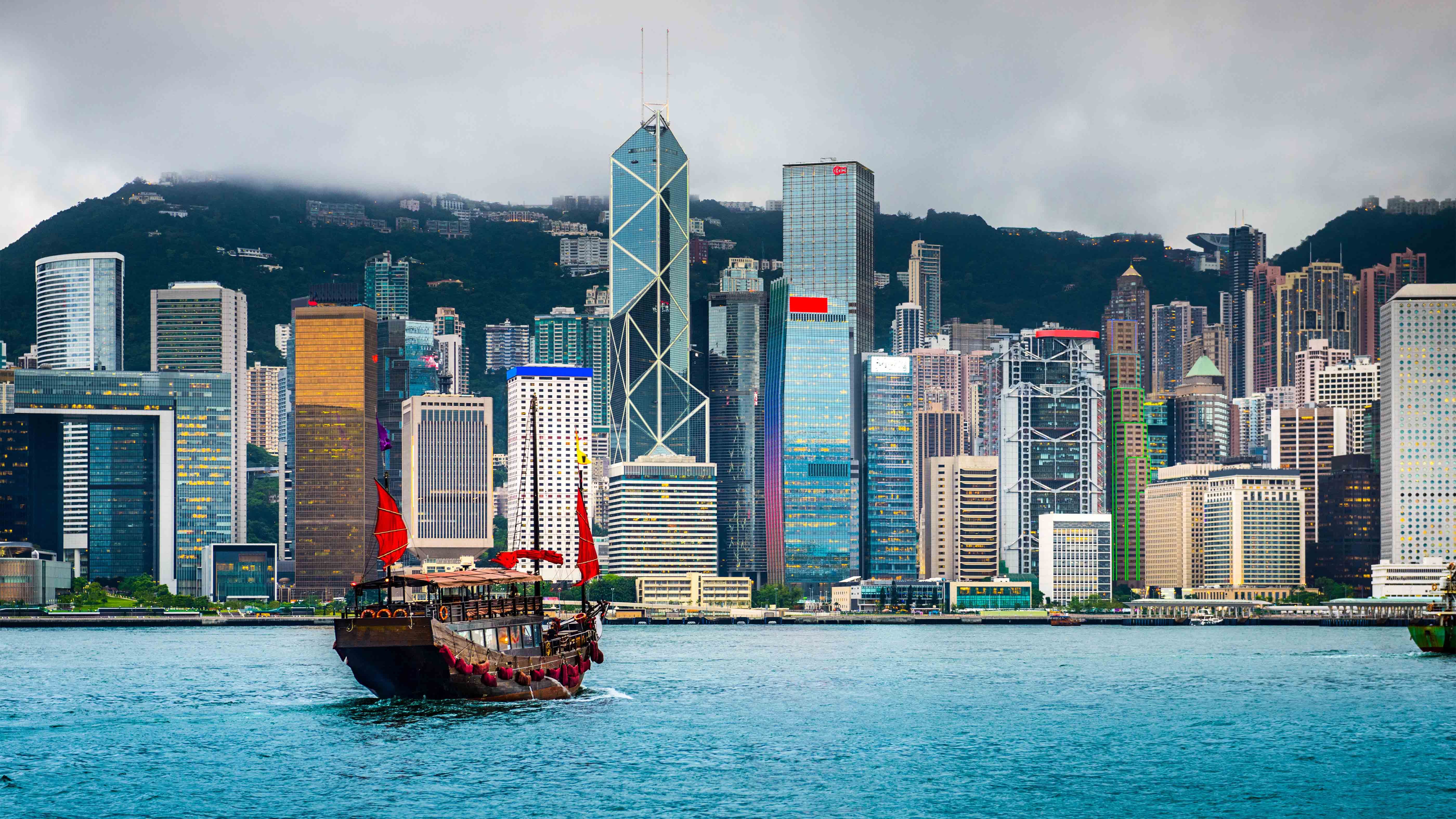 Today Hong Kong's Victoria Harbour is pristine compared with its historic pollution levels (Credit: Alamy)
