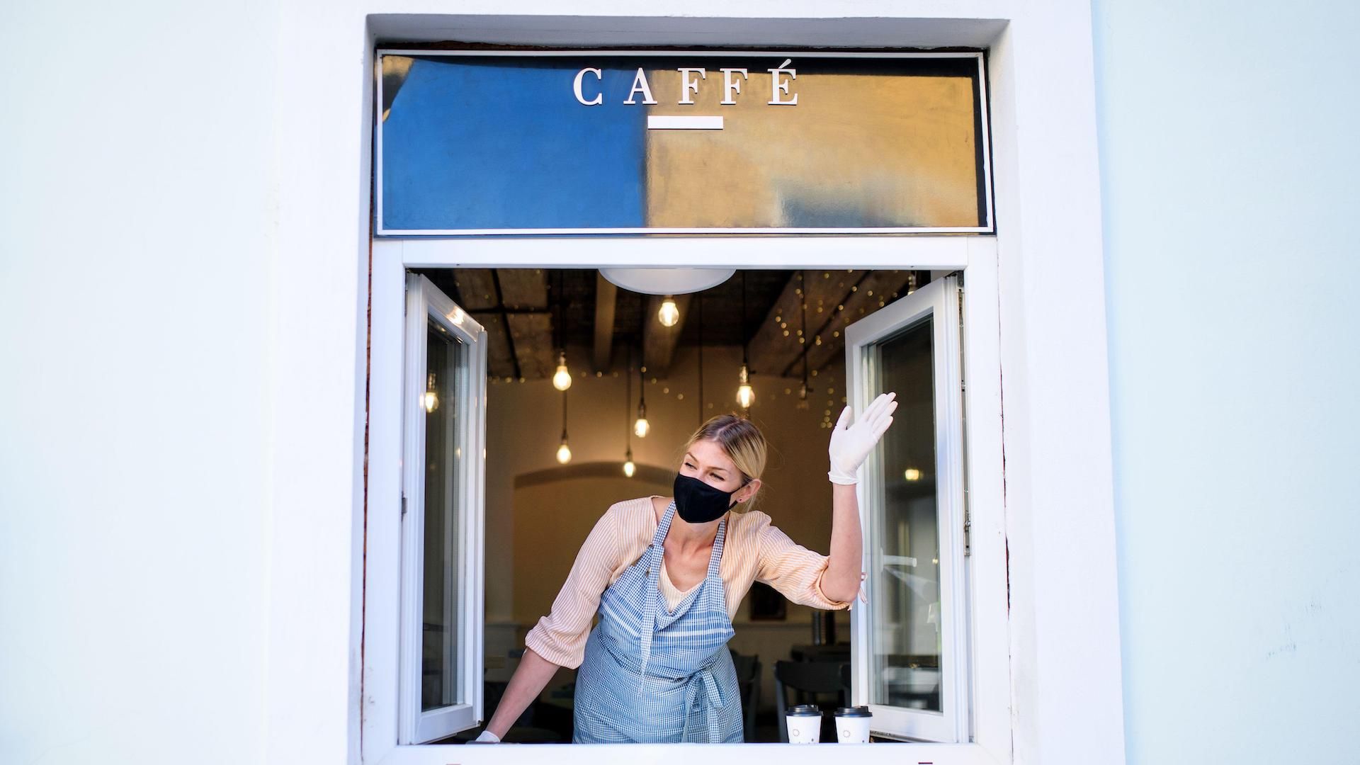 Even seemingly unimportant encounters, like buying coffee from the same familiar face each morning, can buoy you (Credit: Alamy)