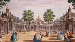 Vauxhall Pleasure Gardens was once the greatest entertainment venue in London (Credit: Coke Vauxhall and Ranelagh Collection)