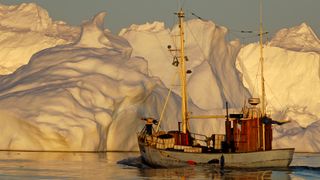 The thick multi-year ice of the Arctic is dwindling year on year with climate change (Credit: BBC)