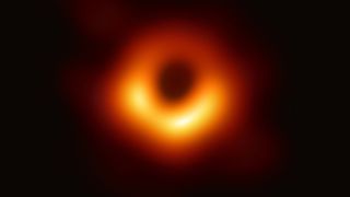 Not even light can escape from a black hole, which means it is only possible to see them from the shadow they create (Credit: Esa)