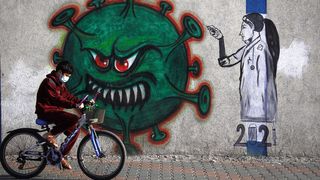 The virus that causes Covid-19 is picking up mutations as it spreads perhaps as it tries to escape people's immune systems (Credit: Mohammed Abed/Getty Images)