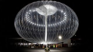 Google's Project Loon hot air balloons were intended to bring internet access to remote parts of the world (Credit: Loon)